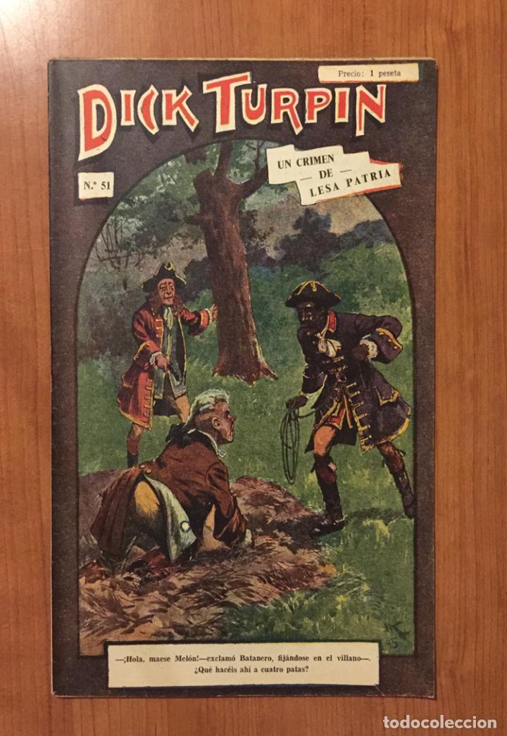 Tebeos: DICK TURPIN N&ordm; 51. - Foto 1
