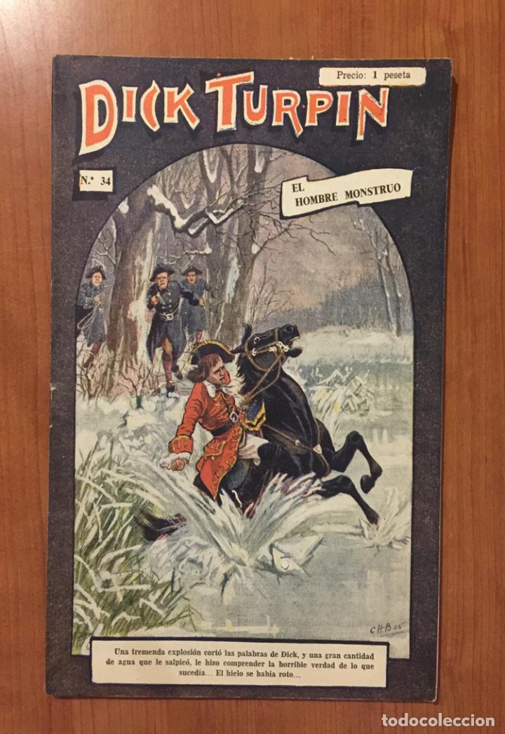 Tebeos: DICK TURPIN N&ordm; 34. - Foto 1