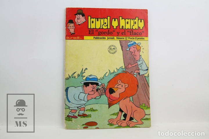 Tebeos: C&oacute;mic Laurel Y Hardy - N&ordm; 12 El Gordo Y El Flaco - Edit. Euredit, A&ntilde;o 1971 - Foto 1