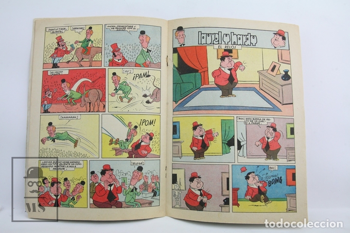Tebeos: C&oacute;mic Laurel Y Hardy - N&ordm; 12 El Gordo Y El Flaco - Edit. Euredit, A&ntilde;o 1971 - Foto 2