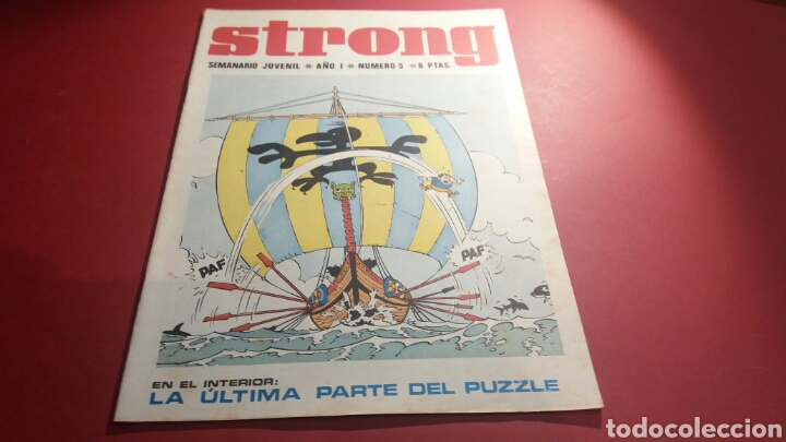 Tebeos: STRONG 5 MUY BUEN ESTADO ARGOS COMICS - Foto 1