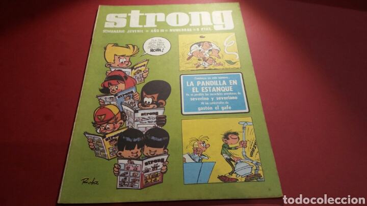 Tebeos: STRONG 65 MUY BUEN ESTADO ARGOS COMICS - Foto 1
