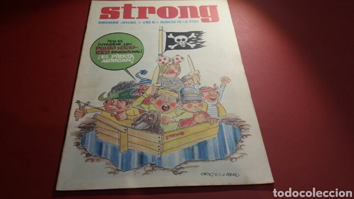 Tebeos: STRONG 76 MUY BUEN ESTADO ARGOS COMICS - Foto 1