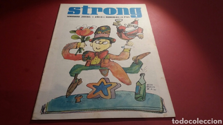 Tebeos: STRONG 84 MUY BUEN ESTADO ARGOS COMICS - Foto 1