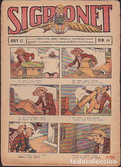 Tebeos: COMIC COLECCION SIGRONET N&ordm; 64 - Foto 1