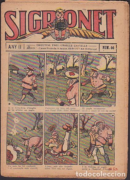 Tebeos: COMIC COLECCION SIGRONET N&ordm; 66 - Foto 1