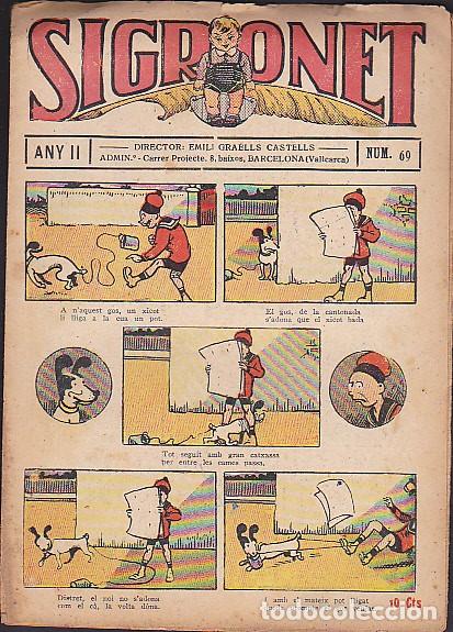 Tebeos: COMIC COLECCION SIGRONET N&ordm; 69 - Foto 1