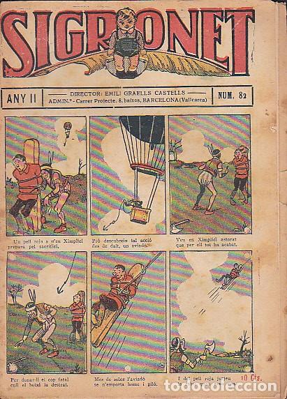 Tebeos: COMIC COLECCION SIGRONET N&ordm; 82 - Foto 1
