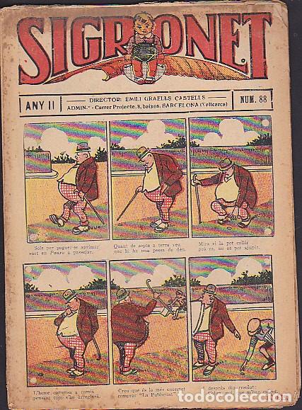 Tebeos: COMIC COLECCION SIGRONET N&ordm; 88 - Foto 1