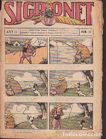 Tebeos: COMIC COLECCION SIGRONET N&ordm; 89 - Foto 1