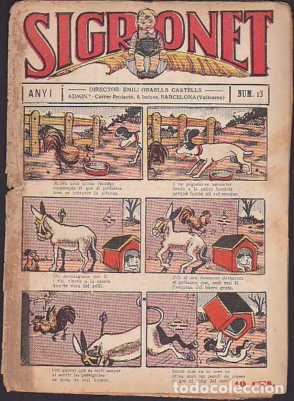 Tebeos: COMIC COLECCION SIGRONET N&ordm; 13 - Foto 1