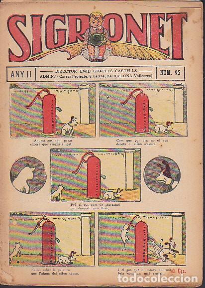 Tebeos: COMIC COLECCION SIGRONET N&ordm; 95 - Foto 1