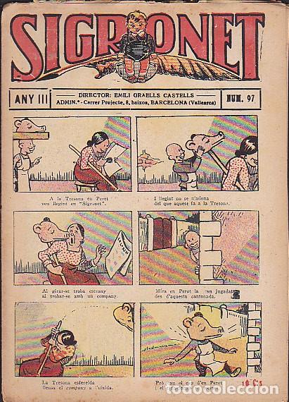 Tebeos: COMIC COLECCION SIGRONET N&ordm; 97 - Foto 1