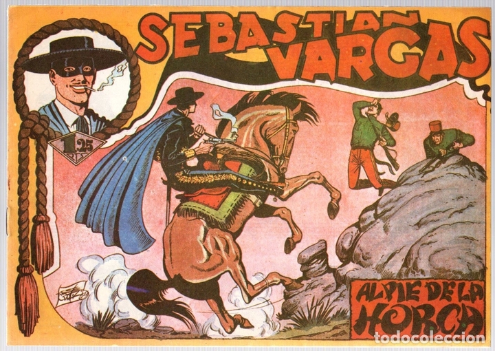 Tebeos: SEBASTIAN VARGAS. N&ordm; 8. AL PIE DE LA HORCA. EDICIONES B.O. A&Ntilde;O 1982 - Foto 1