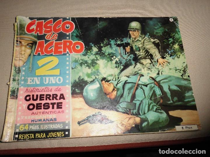 Tebeos: CASCO DE ACERO  2 EN UNO N&ordm; 4  MANHATTAN - Foto 1