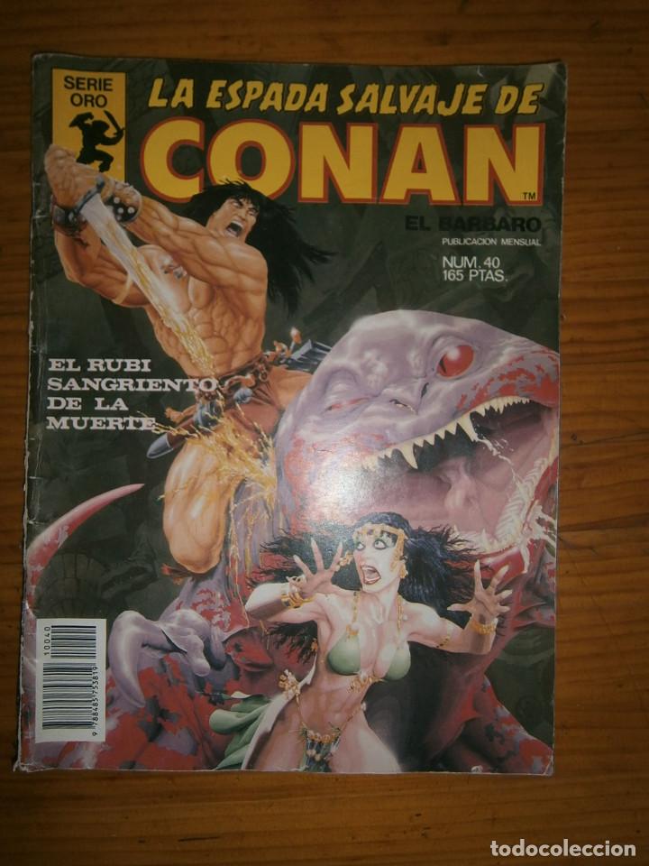 Tebeos: LA ESPADA SALVAJE DE CONAN - Foto 1