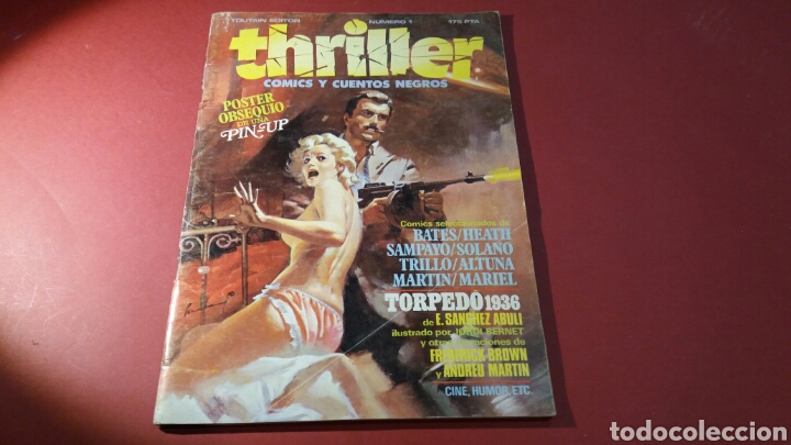 Tebeos: THRILLER 1 COMICS Y CUENTOS NEGROS TOUTAIN EDITOR - Foto 1
