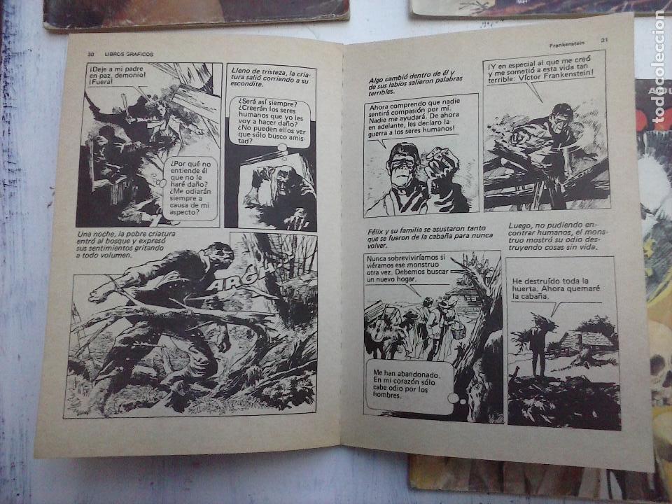 Tebeos: FRANKENSTEIN - MARY SHELLEY - LIBROS GR&Aacute;FICOS N&ordm; 3 - ES C&Oacute;MIC - Foto 2