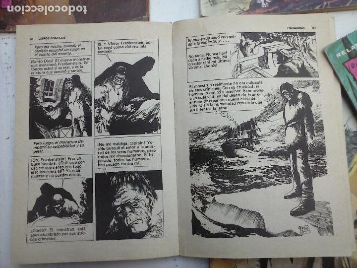 Tebeos: FRANKENSTEIN - MARY SHELLEY - LIBROS GR&Aacute;FICOS N&ordm; 3 - ES C&Oacute;MIC - Foto 3