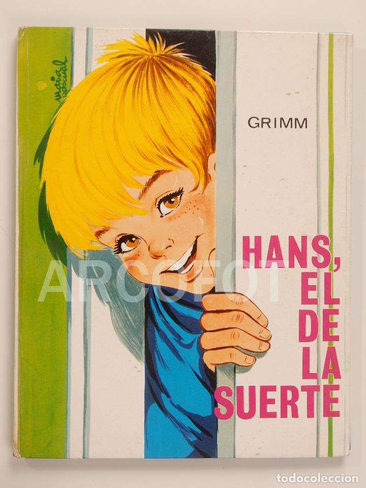 Tebeos: CUENTOS CL&Aacute;SICOS TORAY N&ordm; 27 - HANS, EL DE LA SUERTE - GRIMM - EDICIONES TORAY 1973 - Foto 1