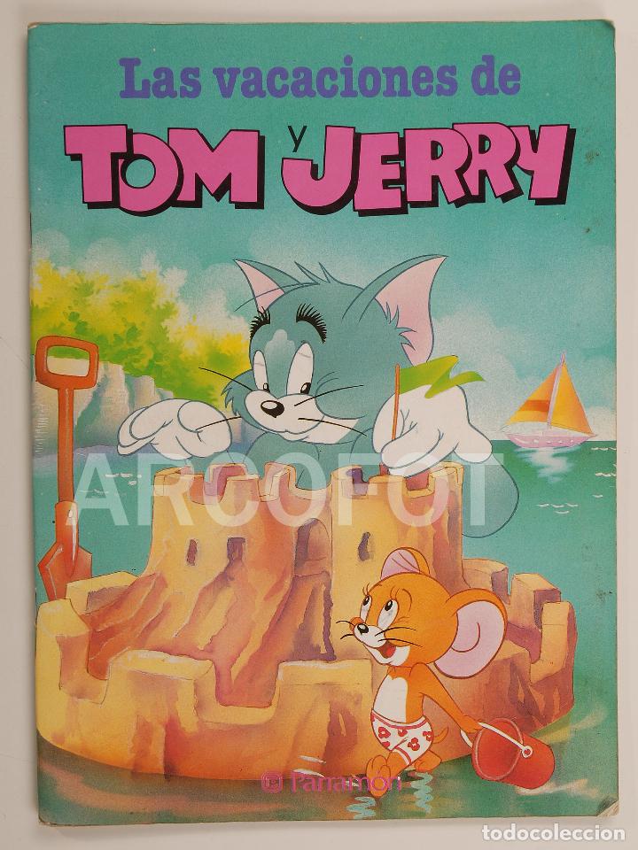 Tebeos: LAS VACACIONES DE TOM Y JERRY - PARRAMON EDICIONES 1985