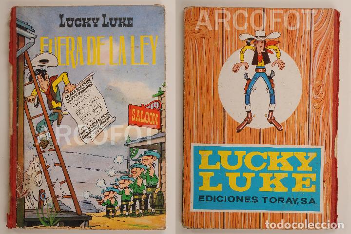 Tebeos: LUCKY LUKE - FUERA DE LA LEY - MORRIS - EDICIONES TORAY 1969 - Foto 1