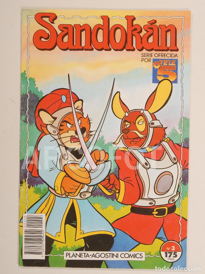 Tebeos: SANDOKAN N&ordm; 3 - PLANETA AGOSTINI COMICS 1992 - Foto 1