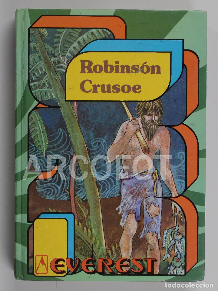Tebeos: COLECCI&Oacute;N NAUTILUS - ROBINSON CRUSOE - EDITORIAL EVEREST 1981 - Foto 1