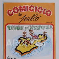 Tebeos: Nº 21 COMICICLO DE PABLO - PELOTAS Y CHIVATOS, S.A. - 4ª PARTE - SEDMAY 1974