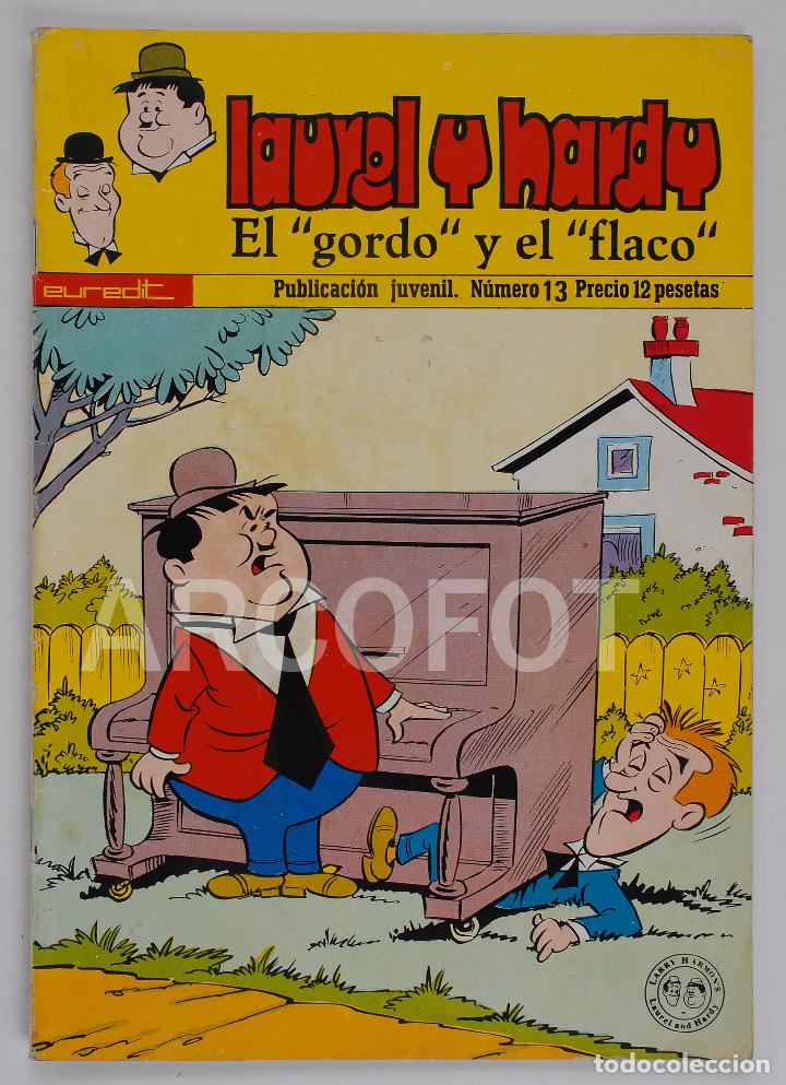 Tebeos: LAUREL Y HARDY - EL GORDO Y EL FLACO - N&ordm; 13 - Foto 1