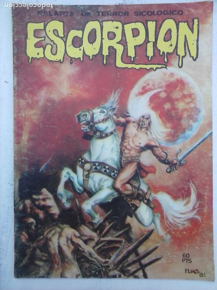 Tebeos: RELATOS DE TERROR SICOLOGICO ESCORPI&Oacute;N N&ordm; 51 - Foto 1