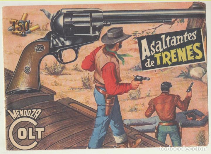 Tebeos: Mendoza Colt n&ordm; 27. Editorial Roll&aacute;n 1955. - Foto 1
