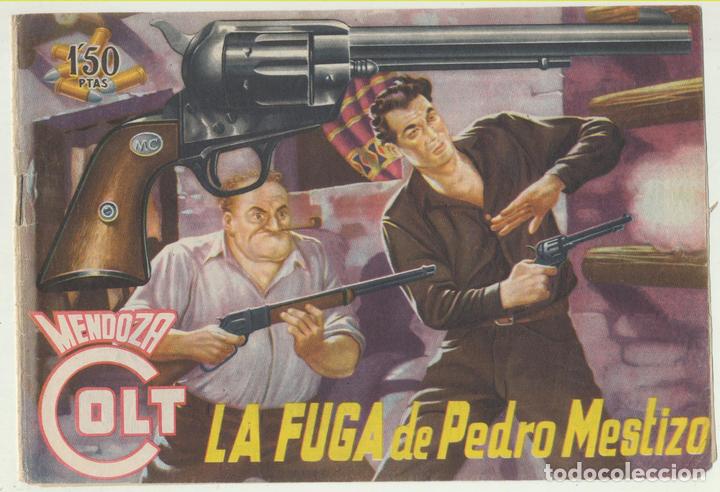 Tebeos: Mendoza Colt n&ordm; 7. Editorial Roll&aacute;n 1955. - Foto 1