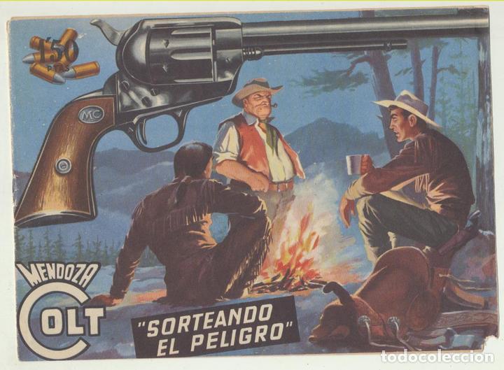 Tebeos: Mendoza Colt n&ordm; 21. Editorial Roll&aacute;n 1955. - Foto 1