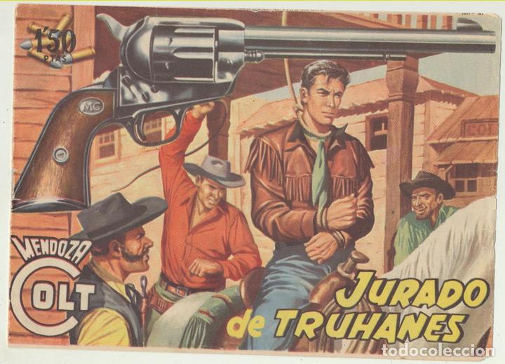 Tebeos: Mendoza Colt n&ordm; 16. Editorial Roll&aacute;n 1955. - Foto 1