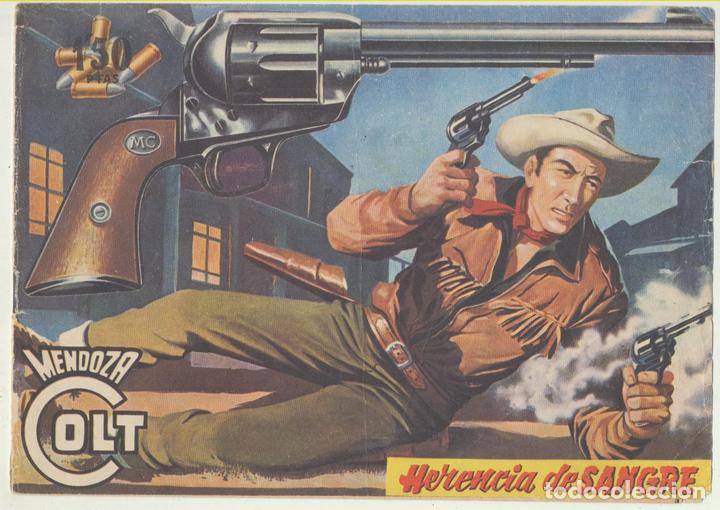 Tebeos: Mendoza Colt n&ordm; 33. Editorial Roll&aacute;n 1955. - Foto 1