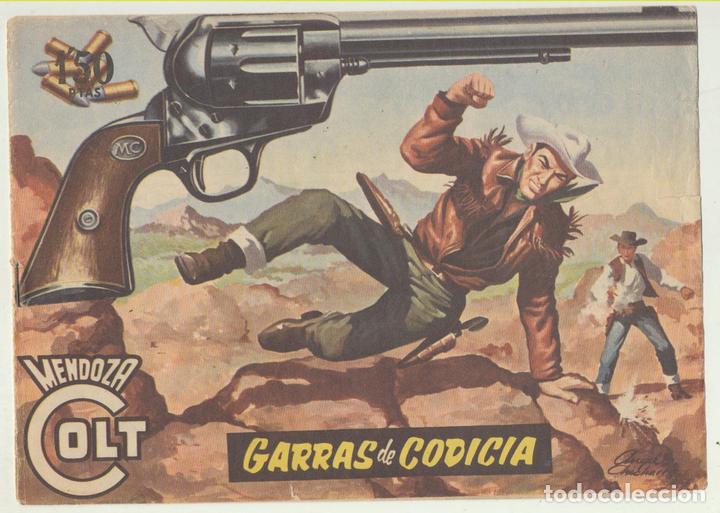 Tebeos: Mendoza Colt n&ordm; 34. Editorial Roll&aacute;n 1955. - Foto 1