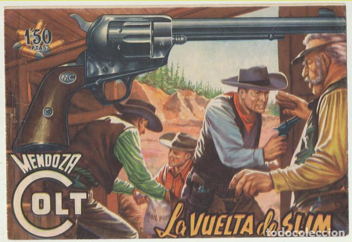 Tebeos: Mendoza Colt n&ordm; 11. Editorial Roll&aacute;n 1955. - Foto 1