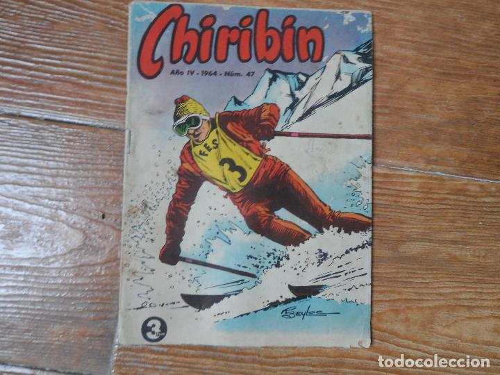 Tebeos: CHIRIB&Iacute;N N&ordm; 47, EDICIONES DOMINGO SAVIO 1964 - Foto 1