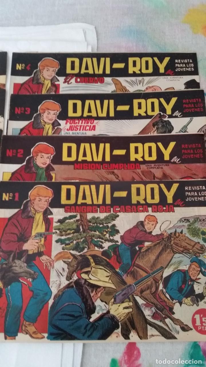 Tebeos: EDITORIAL CREO, DAVI ROY COMPLETA 28 EJEMPLARES , MAGNIFICA CONDICION - Foto 2