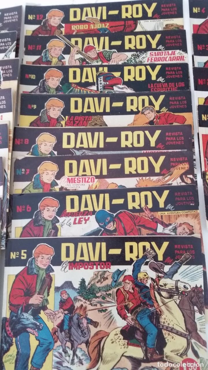 Tebeos: EDITORIAL CREO, DAVI ROY COMPLETA 28 EJEMPLARES , MAGNIFICA CONDICION - Foto 3