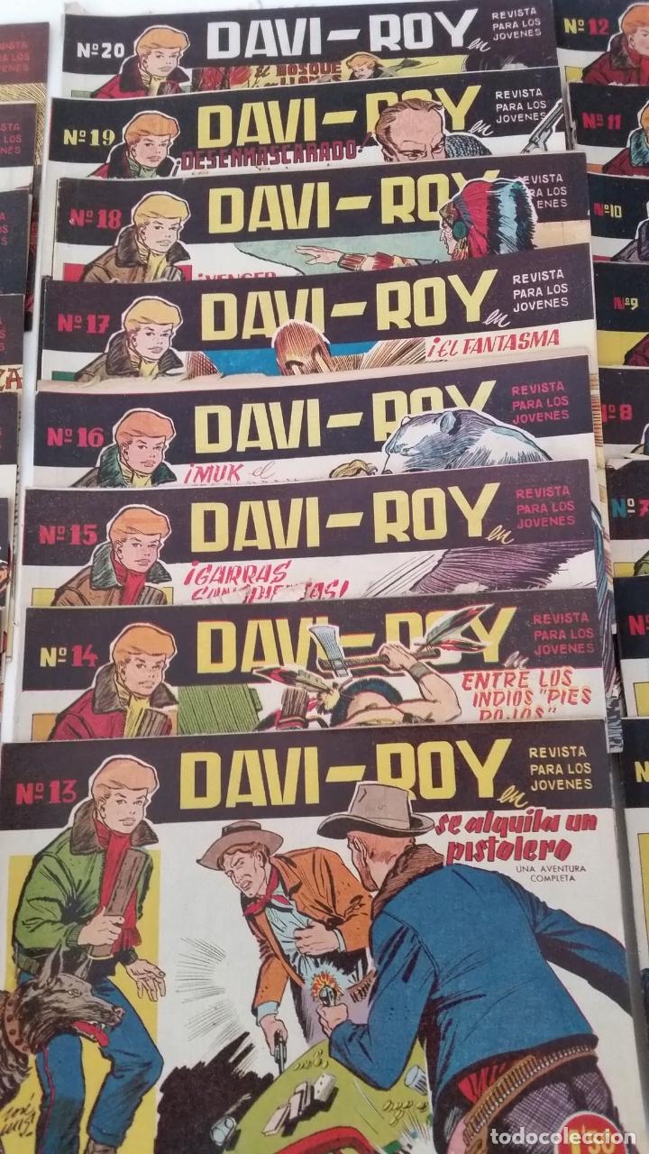 Tebeos: EDITORIAL CREO, DAVI ROY COMPLETA 28 EJEMPLARES , MAGNIFICA CONDICION - Foto 4