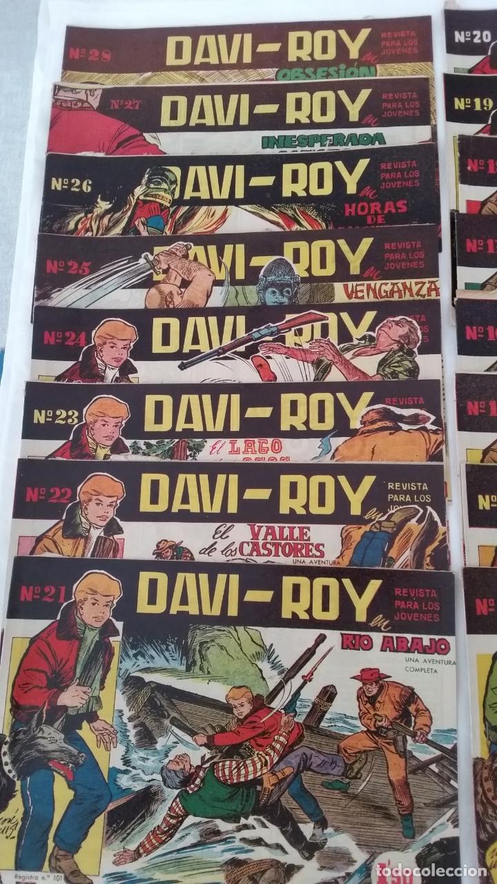 Tebeos: EDITORIAL CREO, DAVI ROY COMPLETA 28 EJEMPLARES , MAGNIFICA CONDICION - Foto 5