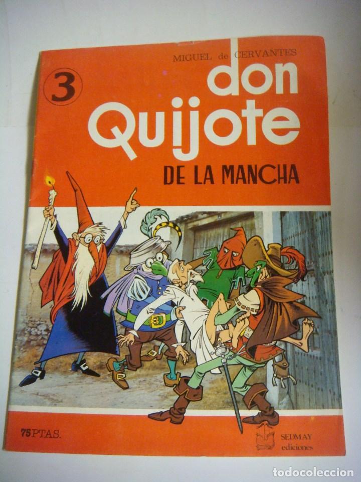 Tebeos: COMICS DE DON QUIJOTE DE MANCHA N&ordm;.-2 Y 3 DE SEDMAY(#) - Foto 2