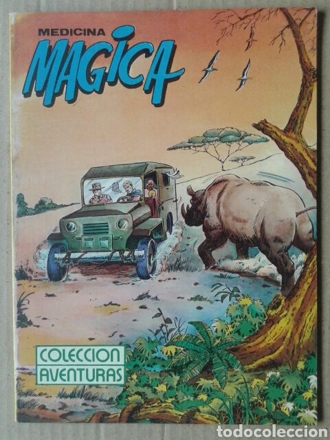 Comics: Medicina m&aacute;gica. Colecci&oacute;n Aventuras n&deg;4. Ediciones Gaviota, 1987. 32 p&aacute;ginas a color en r&uacute;stica