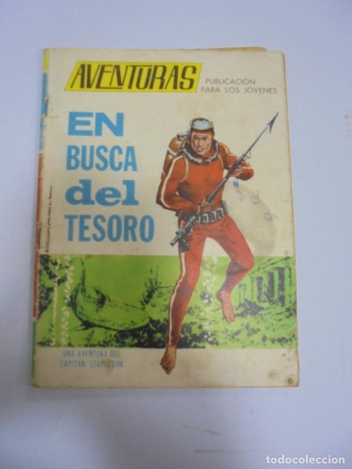 Tebeos: AVENTURAS. EN BUSCA DEL TESORO. CAPITAN STAPLETON. EDICIONES TORAY. - Foto 1