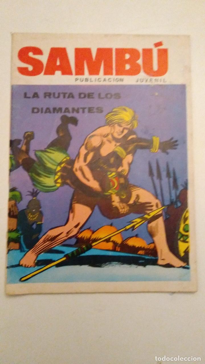 Tebeos: SAMBU N&ordm; 3. LA RUTA DE LOS DIAMANTES. VILMAR 1971 - Foto 1