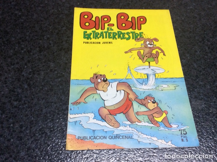Tebeos: BIP-BIP EL EXTRATERRESTRE - N&ordm; 5 -ED. EDICIONES GAVIOTA. - Foto 1