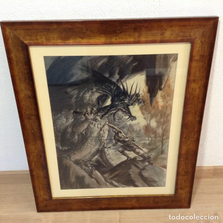 Tebeos: Emilio freixas pintura original - Foto 1
