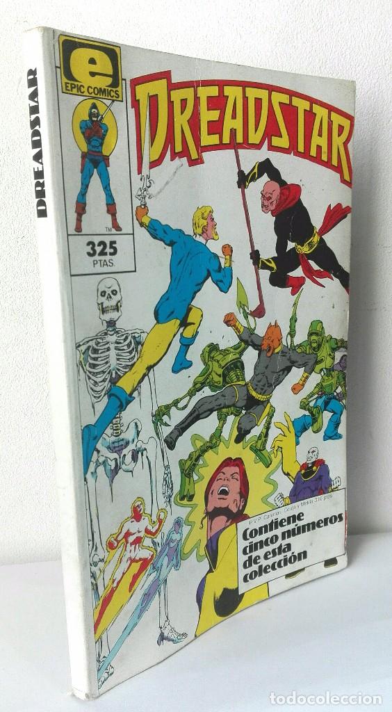 Tebeos: DREADSTAR *** CONTIENE CINCO NUMEROS DE ESTA COLECCI&Oacute;N *** EPIC COMIC - Foto 1